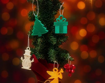 3D Printed Christmas ornament - Handmade Holiday Magic
