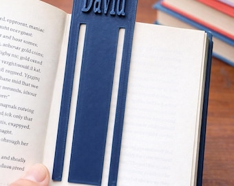 Personalized 3D Printed Bookmark – Custom Name Page Keeper
