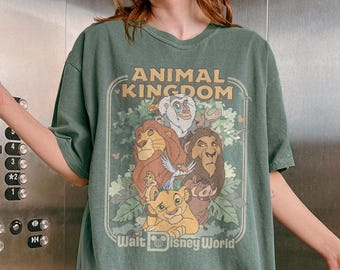 Retro Disney World Animal Kingdom Lion King Shirt, Timon Pumbaa Hakuna Matata Shirt, Disney Family Trip 2026 Shirt, Disneyworld Matching Tee