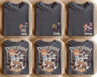 Custom Disneyland Halloween Shirt, 2026 Disney Halloween Family Shirt, Halloween Group Tee, Oogie Boogie Bash Shirt, Halloween Party Shirt