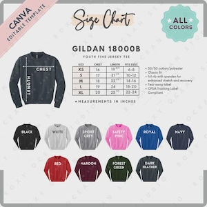 Create team gear with Gildan 18000 blank sweatshirts. Great for school clubs, sports, and spirit wear. Soft fleece, unisex fit, DTG and vinyl compatible. Customizable for team names, logos, and colors. Bulk orders welcome. A go-to blank sweatshirt for athletic collections.