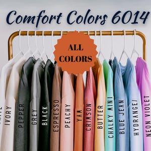 Comfort Colors Long Sleeve Blank Shirt, Comfort Colors Tee, Blank Long Sleeve Shirt, Comfort Colors Shirt, Blank Vintage Color Washed Shirt