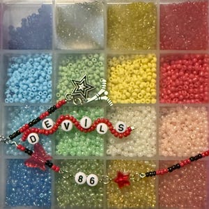 New Jersey Devils Hockey Keychain