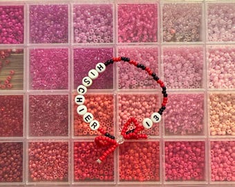 Pulsera de cuentas personalizable de la NHL