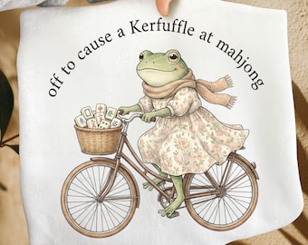 Wyjście na zamieszanie w Mahjong PNG, Sarkastyczny, Mem Żaby, Mahjong PNG