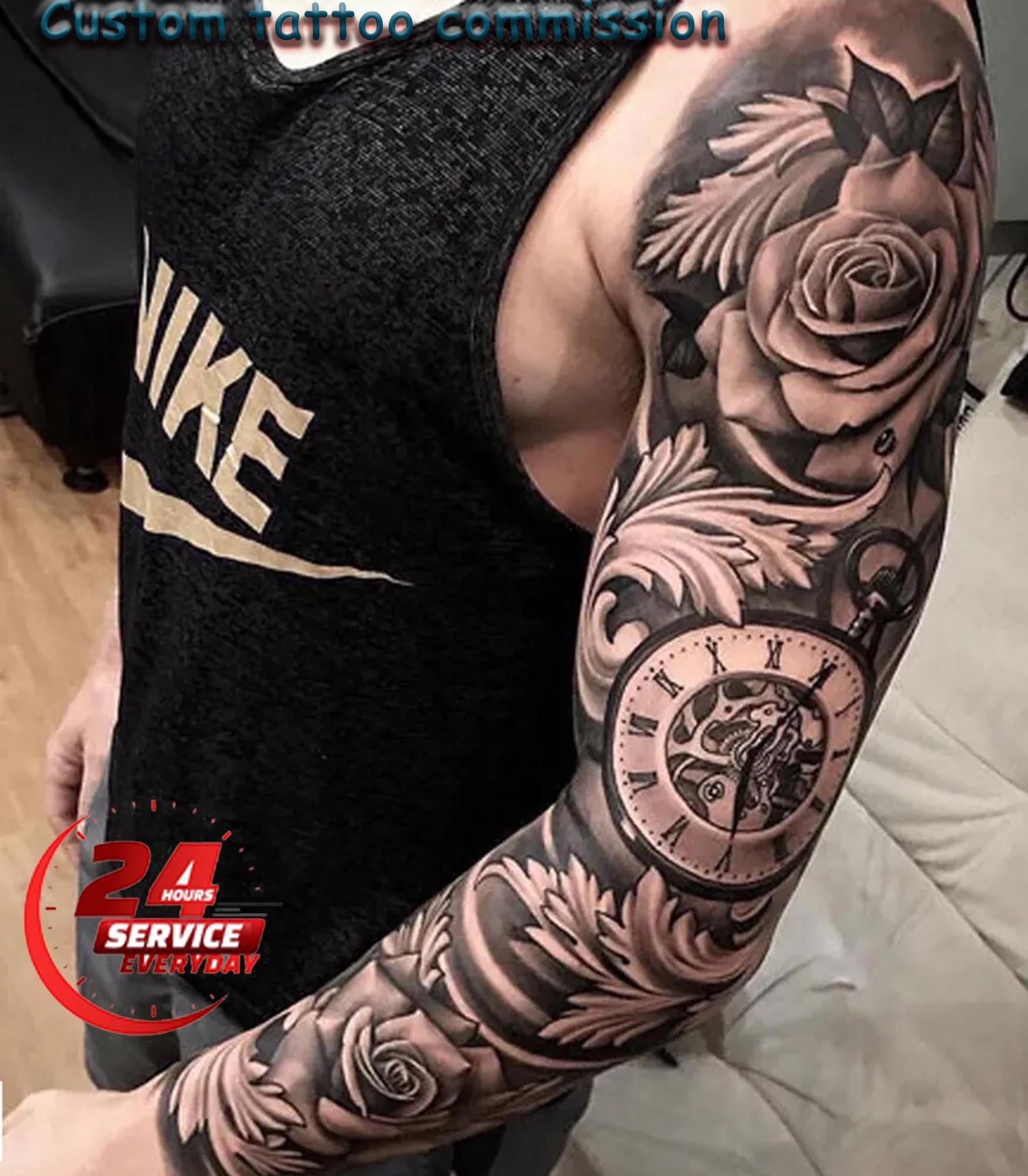 Stylish Full Sleeve Tattoos for Men