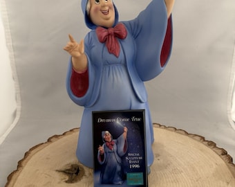 WDCC Disney Original Cinderella's Fairy Godmother "Bibbidi Bobbidi Boo! Box&COA