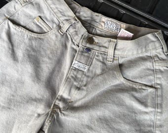 Vintage Marithe Francois Girbaud Jeans Womens 9/10 Grey Faded Mom Jeans USA Made