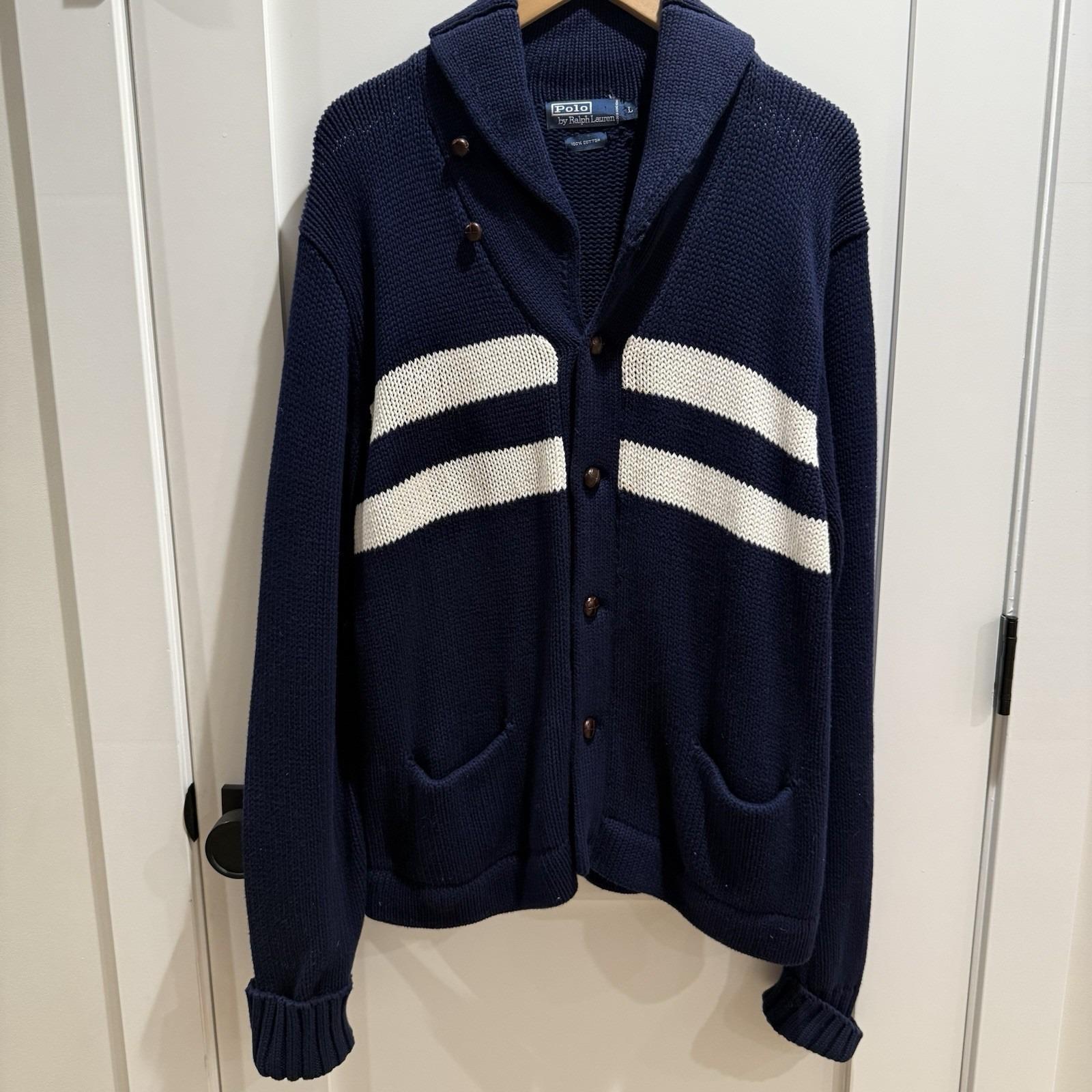 Vintage Ralph Lauren Polo Cardigan - Etsy
