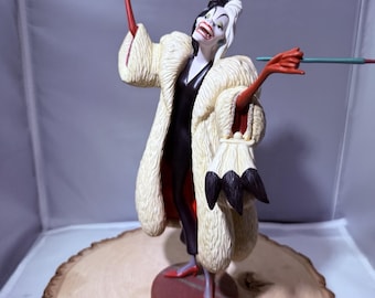 WDCC - 101 Dalmatians - Cruella De Vil "Anita Daahling" Figurine Box & COA EUC