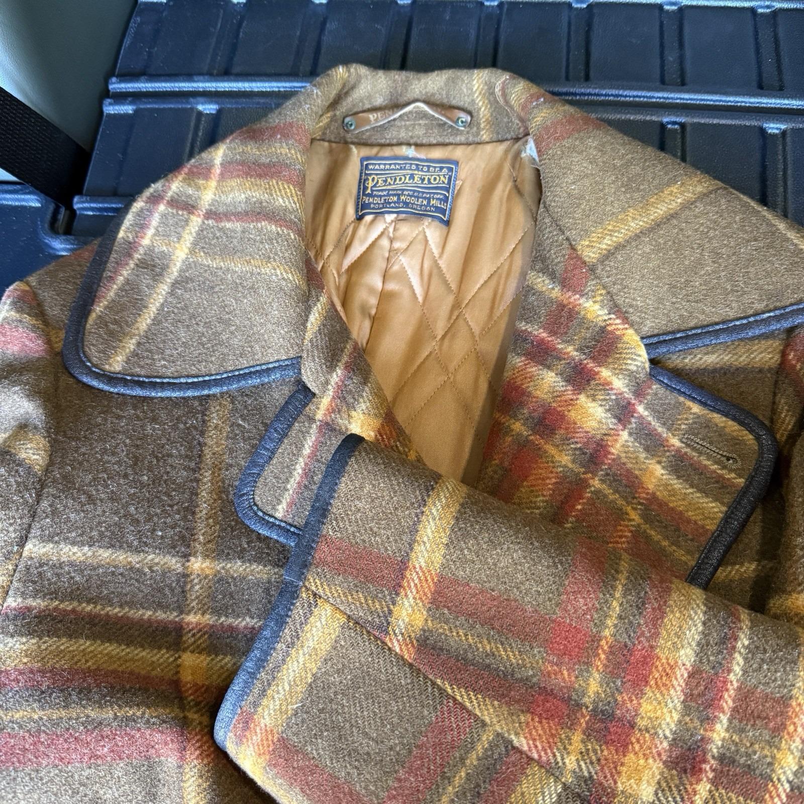 ジャケット・アウター 60s PENDLETON shawl collar wool coat usa 60s PENDLETON shawl collar wool coat USA