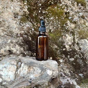 Glass Amber Dropper Bottle, For Spells,Witchcraft Oils