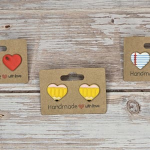 back to school stud earrings