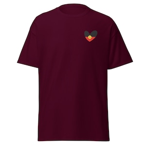 Unisex classic tee Heat aboriginal flag