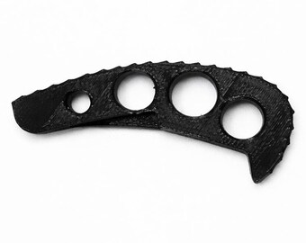 Spyderco Para 3 (Lightweight version) Spidey jimping Backspacer | 3D Printed Custom EDC Knife Mod