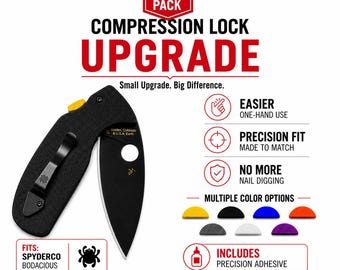 Spyderco Bodacious Compression Lock Button Upgrade (3-Pack)