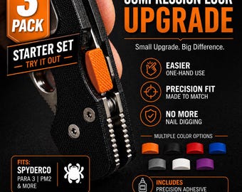 Spyderco PM2/PM3 Compression Lock Button Upgrade (3 Pack) – Precision Fit Knife Mod