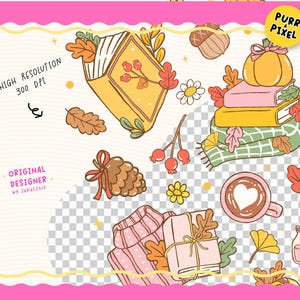 Cute Fall Bookish Bookmark PNG | Autumn Reading Bookmark UV DTF | Cozy Book Lover Digital Bookmark Sublimation Printable Design.

Snuggle up with a good book and this Cute Fall Bookish Bookmark PNG — the perfect digital design for cozy autumn readers! This charming hand-drawn bookmark design features warm fall elements like books, pumpkins, hot drinks, falling leaves, and comfy vibes, all wrapped into a whimsical, bookish aesthetic.