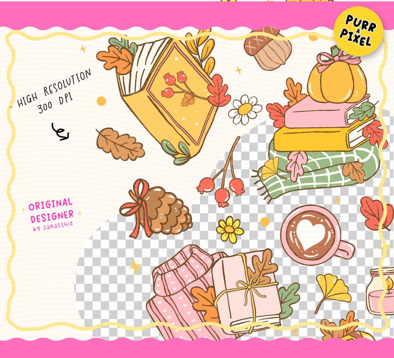 Cute Fall Bookish Bookmark PNG | Autumn Reading Bookmark UV DTF | Cozy Book Lover Digital Bookmark Sublimation Printable Design.

Snuggle up with a good book and this Cute Fall Bookish Bookmark PNG — the perfect digital design for cozy autumn readers! This charming hand-drawn bookmark design features warm fall elements like books, pumpkins, hot drinks, falling leaves, and comfy vibes, all wrapped into a whimsical, bookish aesthetic.