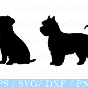 Chorkie Dog Svg, Chorkie Dog Silhouette, Dxf, Png