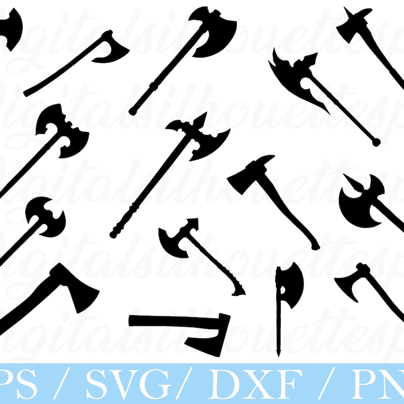 Crossed Axe Dxf - Etsy UK