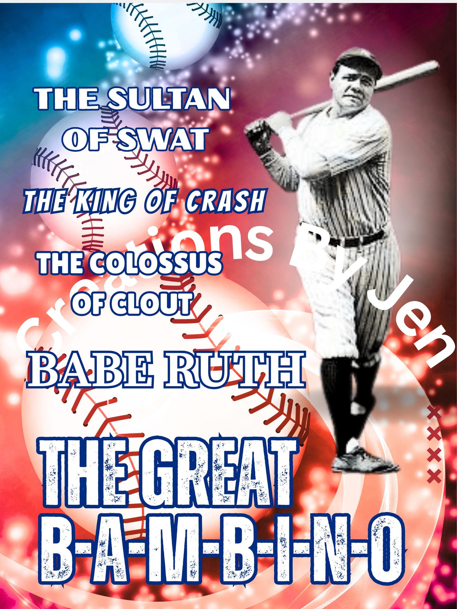 Sandlot - Babe Ruth Nicknames - Etsy