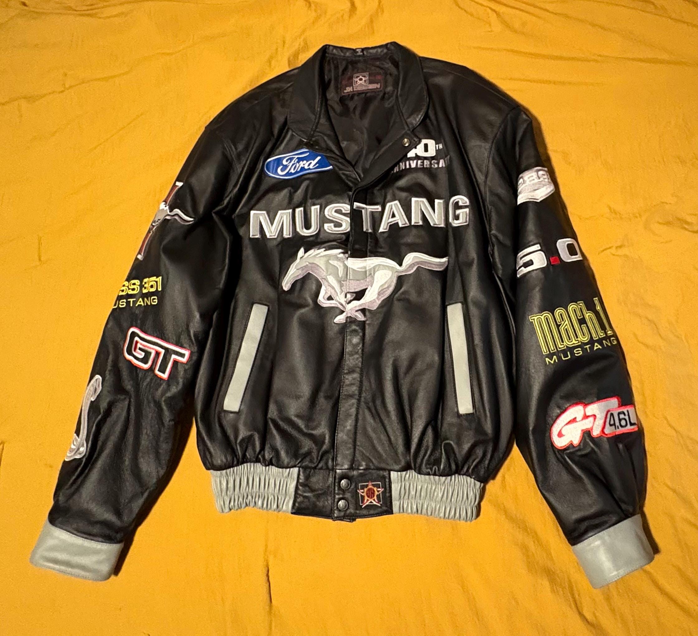 Mustang Jacket Leather - Etsy