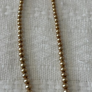 Vintage Faux Pearl Necklace