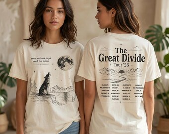 Chemise Comfort Colors® The Divide NK Tour, t-shirt The Last Of The Bug, chemise de concert NK Merch