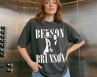 Vintage Benson and Brunson Comfort Colors Shirt, New York Champions Tshirt, NY Basketball