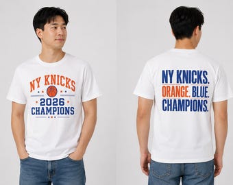 NY Knicks 2026 Basketball Champions T-Shirt | Sports Fan Tee