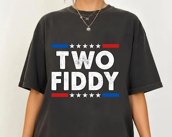 Two Fiddy Shirt, 4th of July Shirt, 250 Years Anniversary Tee, 1776 2026 Shirt, Independence Day Gift, American Humor Comfort Colors
