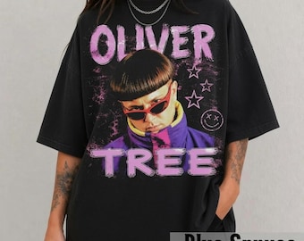 Oliver Tree Shirt, Y2K Graphic Tee, Retro Oliver Tree T-Shirt, Alternative Music Tee, Vintage Inspired Music Merch,Unisex Comfort Colors Tee