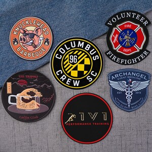 Custom Full Color Flex Patches | Custom Soft PVC Patch | Custom Patches | Thin & Flexible Patch | Waterproof Vinyl For Clothing, Shoes, DIY image 3