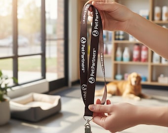 Custom Full Color Polyester Lanyard | Personalized Logo & Text