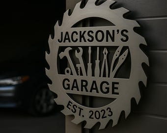 Custom Metal Sign | Personalized Name Sign | Custom Metal Sign | Waterproof  Sign | Outdoor Sign for Garden or Business