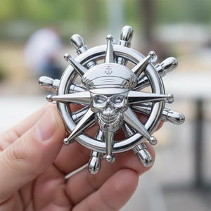 カスタム3Dメタルフィジェットスピナー - 精密機械加工されたEDCストレス解消玩具