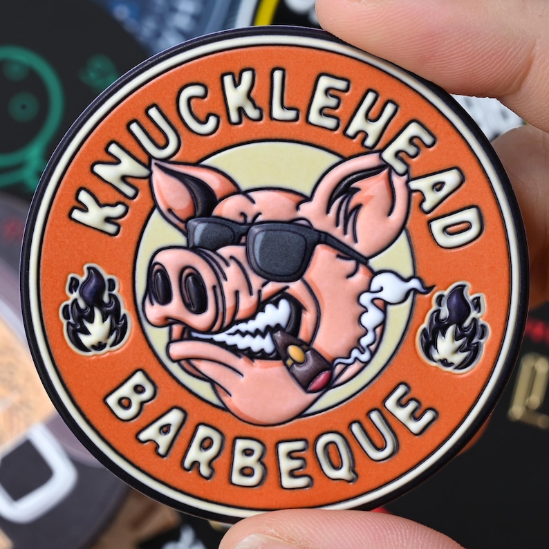 Custom Full Color Flex Patches | Custom Soft PVC Patch | Custom Patches | Thin & Flexible Patch | Waterproof Vinyl For Clothing, Shoes, DIY image 1