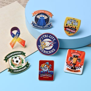 Custom Photo Pins | Custom Logo Lapel Pins | Personalized Metal Pin | Customized Pin Back | Pins for Events