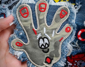 Custom Denim Patches | Custom Jean Patches | Repair & Decorative Denim Appliques | Embroidery on Denim | Patches for Clothes, Hat, Jackets