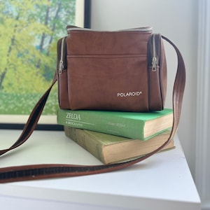 Vintage Polaroid Camera Bag – Retro Photo Gear Case – 70s Camera Carrying Bag