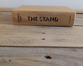 Vintage 1978 Stephen King The Stand Hardcover Doubleday Book