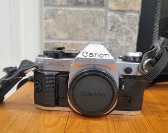 Canon AE1 Program Camera, vintage Photography, 35mmFilm, Vintage Camera, AnalogPhotography