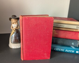 Antique 1927 The world 100 best short stories • Grant Overton (Ed.) • Volume 8 of 10 – Men • Red Cloth Hardcover • Literary Collector Gift