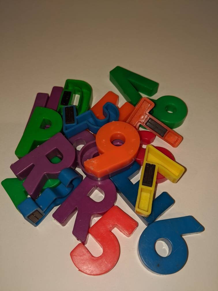 TVOKIDS Lowercase Alphabet 3D Printed Letters Custom Name Preschool  Learning Toy