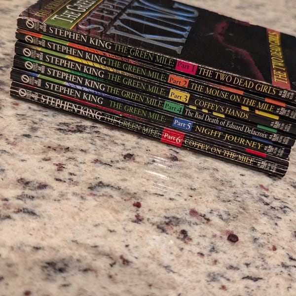 Primera edición/Primera impresión de 1996: La milla verde: la serie completa (los 6 libros) – Stephen King
