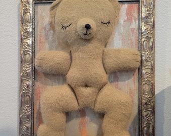 Vintage Teddy Bear wall art