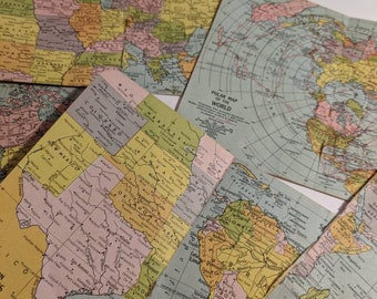 Vintage Maps, Vintage Map Book