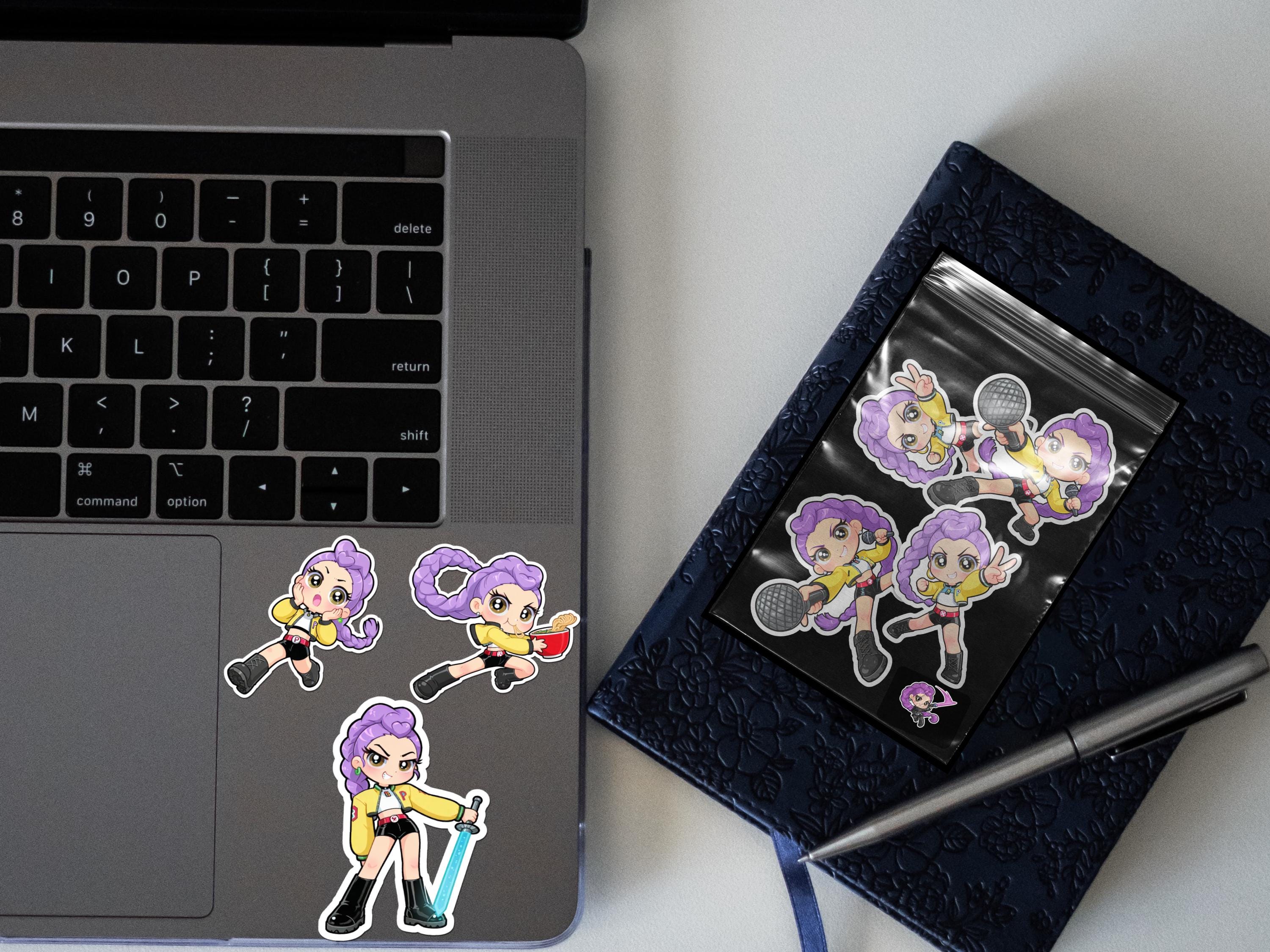 Rumi KPOP Demon Hunters Stickers - 99 Sticker Sheet (PDF Downloadable ...