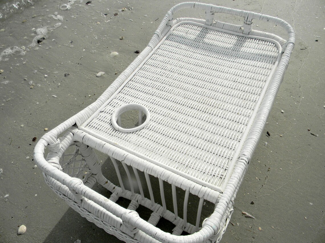 Wicker Breakfast in Bed Tray Serving Tray with Magazine and Etsy